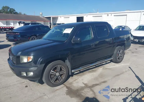 2013 Honda Ridgeline Sport from USA, damaged, VIN 5FPYK1F75DB005376